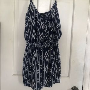 Navy Blue Romper